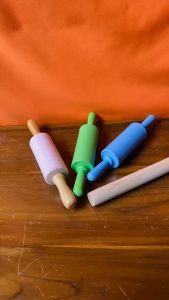 PENGGILING ADONAN ROLLING PIN SILIKON | ALAT GILING ADONAN TEPUNG KUE ROTI | ROLLING PIN