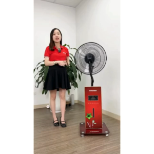 Quạt phun sương phím cảm ứng Tiross TS-891 3 mức độ điều chỉnh chế độ phun sương bảo hành chính hãng 12 tháng