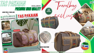 Tas Pakaian Besar Jumbo Travel Bag Polo Bepergian Tas jinjing Tas Mudik Tas Selempang Tas Baju Pria Wanita / Tas Jalan Jalan Tas Travel Pria dan Wanita / TravelBag