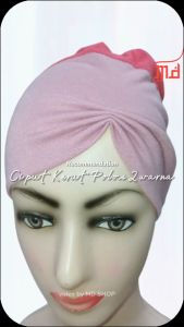 Ciput Kerut Polos 2 in 1 Bolak Balik Bahan Kaos: Aksesoris Penyokong Olahraga