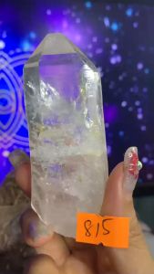 Trụ đá Thạch Anh tinh thể pha lê tán sắc gậy phép thuật tự nhiên năng lượng cực mạnh 815