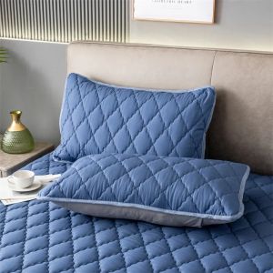 1/2 Pieces Waterproof Pillowcase Anti Stain Machine Washable Pillow Cover Bedroom Decoration Suitable For With Children And Pets