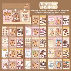 XINMO | Cute Cartoon Animals Dress Up Sticker Book