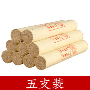 Handmade Stonewashed Moxa Stick Genuine Goods 3cm Pure Moxa Stick Moxibustion Rods Thunder Moxibustion Moxa Cone Uterine Cold For Home Smoked