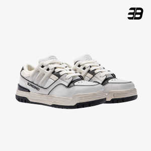 SANBAI Retro Thick Bottom Mens Sneakers Breathable Lace-Up round Toe Synthetic Leather Upgraded Vintage Style Sport Shoes