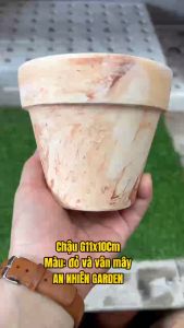 Chậu Đất Nung G Kích thước 11x10cm 2 màu - Trồng Sen Đá - Xương Rồng- LỖI 1 ĐỔI 1