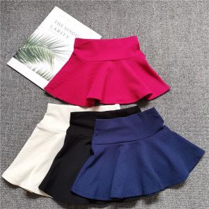Elegant Half-length Short Skirt with Lace Trim for Spring Summer Autumn Mother-daughter Matching Natural Waist Commuter Style