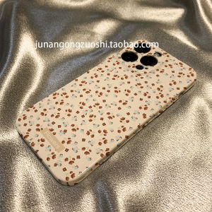 INS Hong Kong Style Retro Full Screen Floral for Iphone16promax Phone Case Apple 16 New Arrival 16pro Art 15promax Niche Style 15pro Classy 15 Minimalist 14/13 Female 12