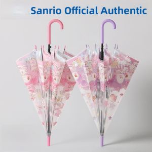 SVORIAHI | Cute Long Handle Transparent Umbrella