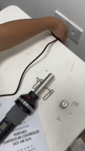 MALL Gongjue Alat Hotgun Heatgun pemanas plastik segel kemasan stiker LCD Electric Dryer Solder 450W