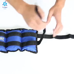 【Fast Delivery】Adjustable Ankle & Wrist Weights 1–10 kg Sand/Iron Filled for Strength Training Women and men Running Sport Equipment Adjustable Pair Set Ankle Wrist Sand Bag weight:1KG 2KG 3KG 4KG 5KG 6KG