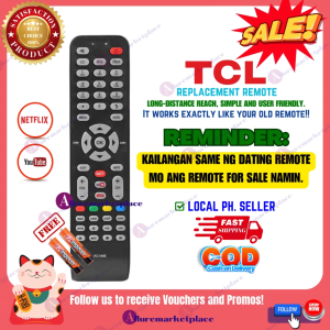 TCL Smart TV Remote Control REPLACEMENT RC199E 06-519W49-C005X LED32S2S4901 LED49S4900 LED40D2710 LED55S4903 led32D2730V TCL Remote Control LED32D2710 LED48D2710 L32D2740E L32D2740E1SD LED32S4901 LED55S4901 LED40S4900