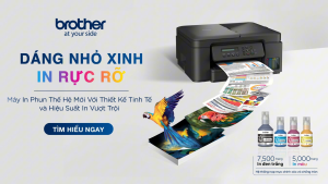 Máy in phun màu Brother DCP-T530DW (in wifi scan Copy in 2 mặt động) - Hàng Brother chính hãng