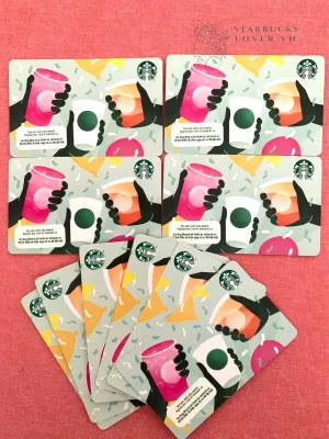 |CHÍNH HÃNG-CHƯA ACTIVE| THẺ STARBUCKS THÁNG 2