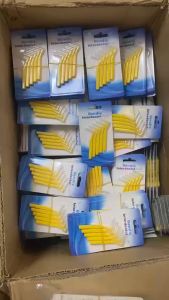 Bàn chải kẽ nha khoa gói 5 cái  size nhỏ Dandis dễ sử dụng.