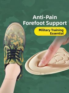 FASHEHAN | Womens Half Size Shoe Insoles Ultra Soft Anti Pain Anti Wear Self Adhesive Military Training Essential Sweat Absorbing Odor Control