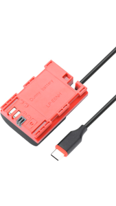 [KingMa] LP-E6NH USB Type-C Dummy Battery for Canon Cameras