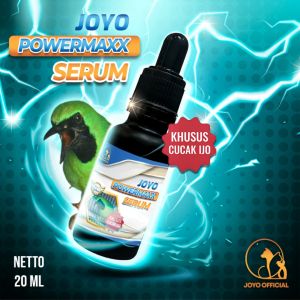 Vitamin burung cucak ijo stamina & doppingGacorJamtrokbongkar isian | Obat Penggacor Burung Cucak | JOYO POWER MAXX SERUM 20 ML
