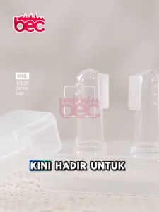 [BEC] Tooth Silicone Untuk Gigi Bayi | Sikat Gigi Bayi | Finger Tooth Brush Pembersih Mulut | Silikon Jari Baby New Born Lidah Gusi Silicone Food Grade