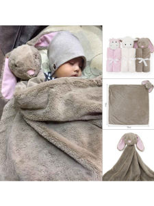 Hugging Blanket Thin Crystal Fleece Baby Nap Air Conditioning Blanket Bedding Baby Products