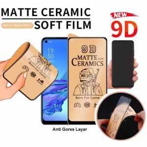 EVO - ITEL Tempered Anti Gores Ceramic Matte PUBG For Gamers TG ITEL P38/ITEL P40/ITEL P40+/ITEL P40 PLUS/ITEL P55 4G/ITEL P55 5G/ITEL P55 NFC/ITEL P55+/ITEL P55 PLUS/ITEL P65/ITEL P70/ITEL POWER 70