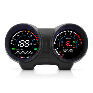 RYSJM | For TITAN150 For Honda CG150 Fan150 2010 2012 Braz Newest Digital LED Electronics Motorcycle Fuel Level Gauge Speedometer