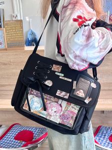 WUDONG | Transparent Crossbody Bag Female Campus Style