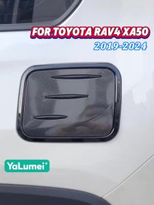 Toyota RAV4 XA50 2019-2025 Hybrid ABS Cửa Xe Ô Tô Nắp Bình Xăng Bao Viền Miếng Dán Crom Tạo Kiểu Phụ Kiện