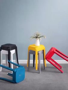 INTER HOME เก้าอี้ Plastic ราคาถูก ไม่ต้องต่อประกอบ SY1 มีหลากหลายสี วัสดุพลาสติก PP คุณภาพดี