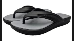 Duralite Harry Men's Waterproof Rubber Sandals with Thong Strap - Lightweight and Comfortable (Available in 3 Colors)