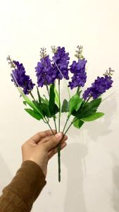 Dekorasi Bunga Lavender Hyacinth Artificial Hiasan Buket Wisuda – AF82