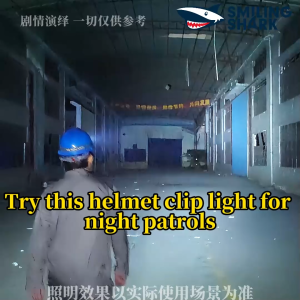 Smiling shark TD0199 Head Lamp Super Bright 6*LED With Induction 6Mode Type-c Rechargeable Headlight White red Light Waterproof Work Light Outdoor camping