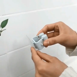 Mop Holder Wall Hook Hanger Kitchen Broom Storage Organizer Home