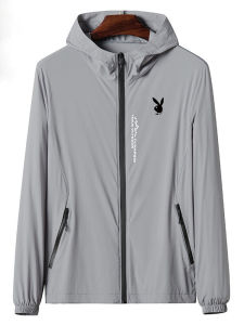 Áo Chống Nắng Nam Mùa Hè Ice Silk Mỏng Thời Trang Thoáng Khí Câu Cá Thường Ngày Áo Khoác Ngoài Chống Nắng Nhẹ Thoáng Khí Chống Tia UV