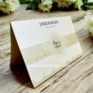 Blangko Undangan Kosong Pernikahan Erba Kartu BLANKO Simple 88199 (5Lembar atau 100 Lembar)