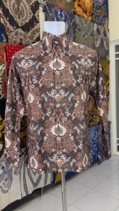 Jayabaya Batik Canggu Kemeja Katun Furing Lengan Panjang