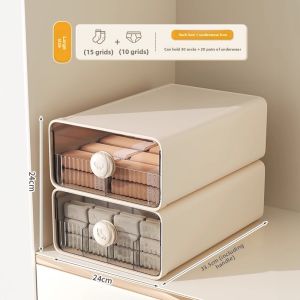 ZHIFAN | Drawer Organizer for Underwear and Socks