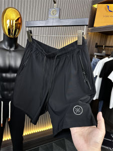 Quần Short Thể Thao Nam Mùa Hè Co Giãn Cao Dệt Kim in Họa Tiết Nhanh Khô Quần Dài Thường Ngày Cạp Vừa