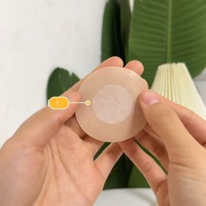 200 Pieces Disposable Nipple Stickers for Discreet Coverage