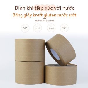 Băng Keo Dán Bao Bì Giấy Da Bò Thấm Nước Hua Chuang Da Băng Keo Dán Kín Mạnh Mẽ Chống Thấm Nước Không Dễ Vỡ Dùng Để Đóng Gói Hàng Hóa