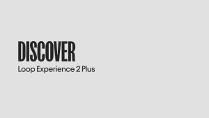 Loop Experience 2 Plus Ear Plugs – Concert Earplugs Stylish Certified Hearing Protection for Concerts & Festivals Live Events Sports DJs & Nightlife – 20dB Noise Reduction (High-Fidelity)