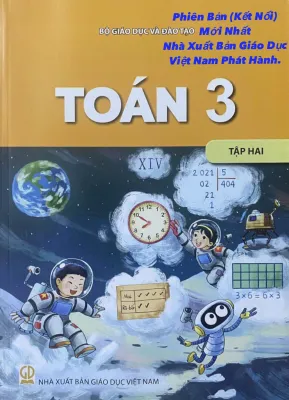 Sách: Toán 3 Tập Hai - Sách Giáo Khoa (Kết nối tri thức với cuộc sống)