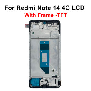 TFT LCD For Xiaomi Redmi Note 14 4G Display 24117RN76G Touch Screen Digitizer Panel Assembly For Redmi Note 14 5G LCD 24094RAD4G