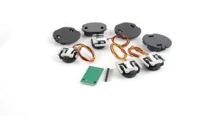 50kg Load Cell 50kg Weighing Sensor Half-bridge Strain Gauge with HX711 AD + Mounting Bracket Human Weight Sensor for Arduino