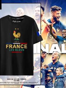 Football Fan Tshirt Cotton Short Sleeve