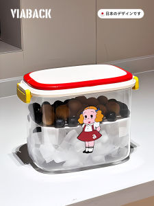 Portable Mini Fridge Food Grade PP Handheld Preservation Box Automatic Cooling for Outdoor Use Rectangular Shape Viaback Brand