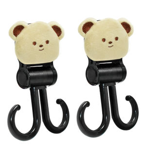 Cute Multi-Functional Baby Stroller Hook Electric Vehicle Universal Hand-Pulled Cart Small Tiger Accessories Bag Holder