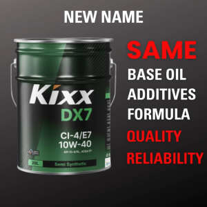 KIXX DX-7 10W40 SYNTHETIC DIESEL ENGINE OIL KIXX HD1 10W40 CI-4 (20 Liter)