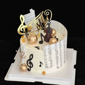 กล่องเสียงไมโครไซส์ กล่องดนตรี 8 ส่วน ลายพิมพ์ 5 สาย กล่องดนตรีปIANO ของตกแต่งวันเกิด กล่องดนตรีไมโครไซส์ กล่องเสียงไมโครไซส์
