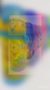 Socute Pony Frozen Princess Kuromi Cinnamoroll Melody Thomas Pokemon Water Bottle Sling Strap Bpa Free 450ml Botol